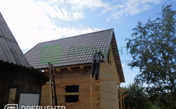 Строительство дома из бруса по эскизу заказчика в Сергиево - Посадском районе