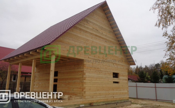 Строительство дома из бруса в Черноголовке