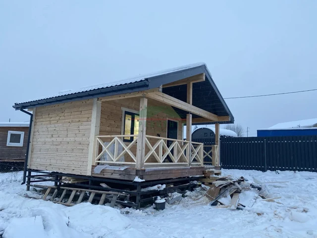 Отделка бани из профилированного бруса в Наро - Фоминском районе, с. Каменское , фото 9 из 12