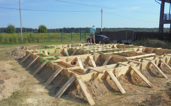 Строительство ленточного фундамента в Щелкове