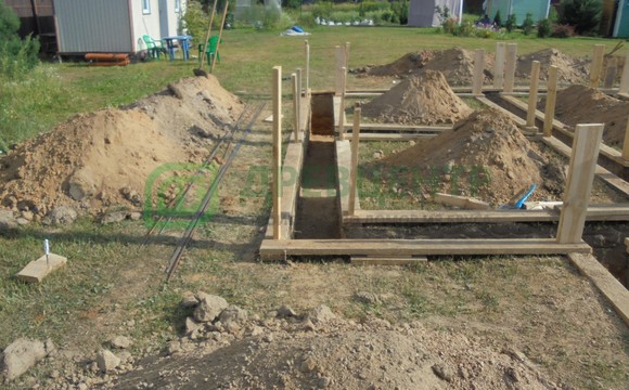 Строительство ленточного фундамента в Щелкове