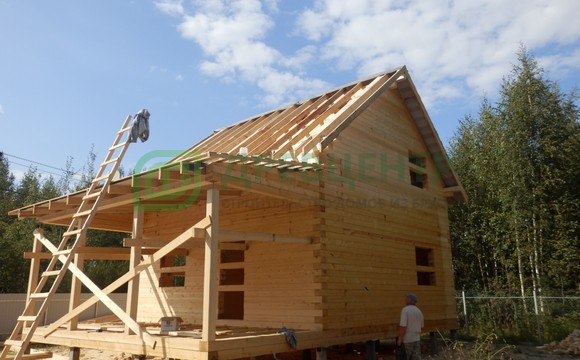 Строительство дома из бруса по проекту ДБ143 в г. Электрогорск