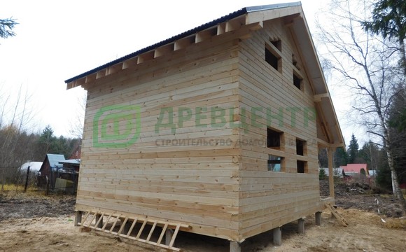 Строительство дома из бруса 6х6 в д. Покров, Солнечногорского района
