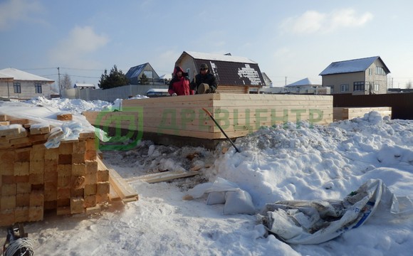 Строительство дома из бруса 9х10 м в Солнечногорском районе, д. Загорье