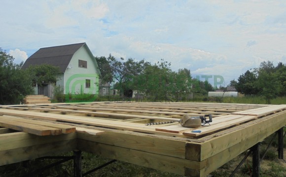 Строительство дома из бруса 9х9 м в Смоленской области, д. Батюшково