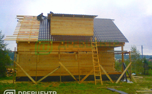 Строительство дома из бруса размером 8х10 Наро-Фоминский район