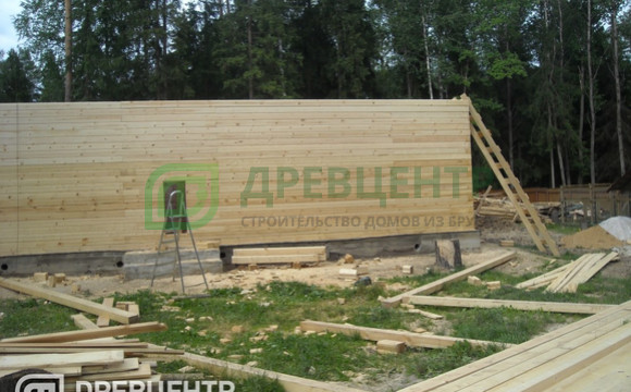 Строительство дома из профилированного бруса 12х14, Наро-фоминский р-н, д.Тарасково