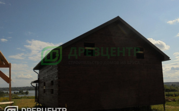 Строительство дома из профилированного бруса по проекту ДБ1 во Владимирской области