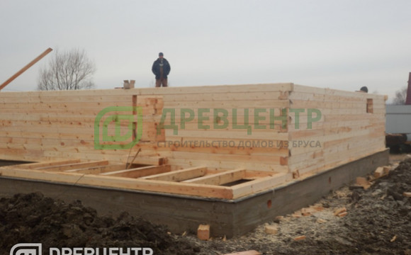 Строительство дома по проекту ДБ 89 в Воскресенском районе д.Конобеево
