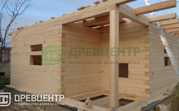 Строительство дома из бруса 6х6 в Солнечногорском районе д.Чашниково