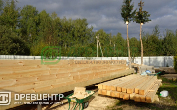 Строительство дома из бруса 6х9 в Волоколамском районе