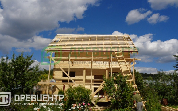 Строительство дома из бруса в Ступинском районе д.Полушкино