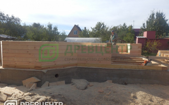 Строительство дома из бруса по проекту Дб80 в Боровском районе Калужской области