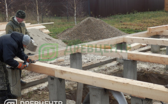 Строительство дома из бруса 7х9 в Раменском районе село Михеево