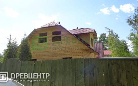 Строительство дома из бруса 8х9 в Ногинском районе пос.Воровского