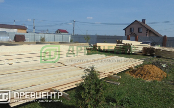 Строительство дома из бруса 6х9 в Раменском районе д.Клишева