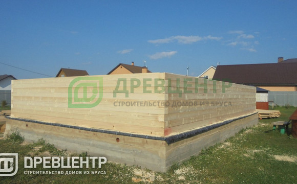 Строительство дома из бруса 6х9 в Раменском районе д.Клишева