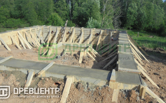 Строительство ленточного фундамента в Ступинском районе