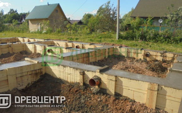 Строительство ленточного фундамента в Шаховском районе СНТ " Муравка"