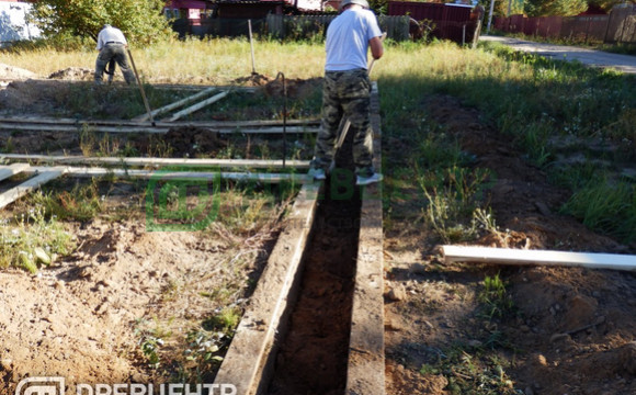 Строительство фундамента ленточного в Наро Фоминском районе д.Ташировское