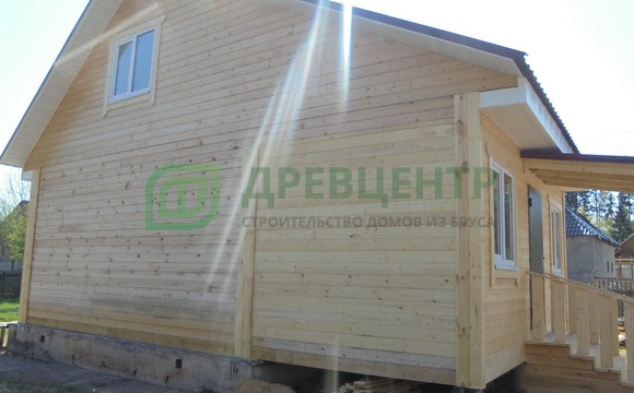 Отделка дома по проекту ДБ10 в Солнечногорском районе