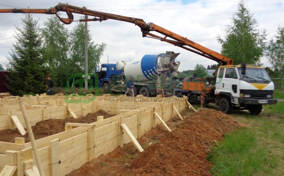 Строительство ленточного фундамента в Рузском районе СНТ «МОСГАЗ-РУЗА 2»