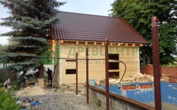 Строительство дома из бруса в Домодедовском районе д. Красино