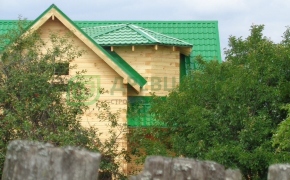 Строительство дома из бруса в Тульской области Ясногорском районе д. Григорьевское