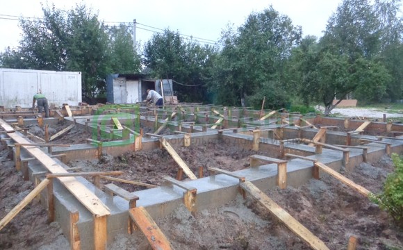 Строительство ленточного фундамента в Чеховском районе д. Высоково