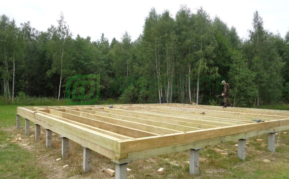 Строительство дома из бруса 8х11 в д. Букрино Калужской области
