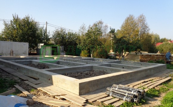 Строительство дома из бруса по проекту заказчика в Чеховском районе д. Высоково