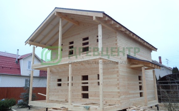 Строительство дома из бруса в Наро Фоминском районе д. Жедочи