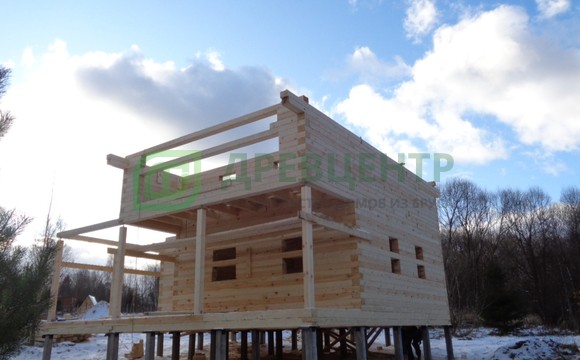Строительство дома из бруса в Калужской области д. Куприяново