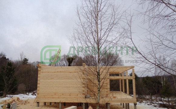 Строительство дома из бруса в Калужской области д. Куприяново