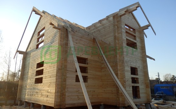 Строительство дома из бруса во Владимирской области СНТ 