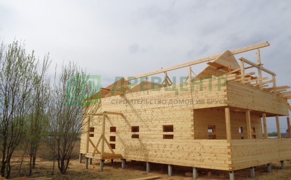 Строительство дома из бруса в Раменском районе с. Марково