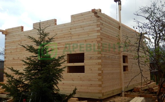 Строительство дома из бруса в Наро Фоминском районе д. Свитино