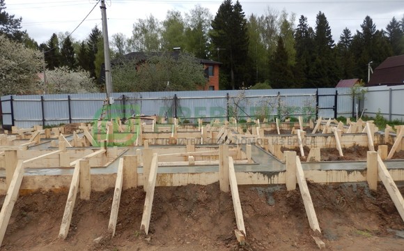 Строительство ленточного фундамента в Солнечногорском районе СНТ Лесное