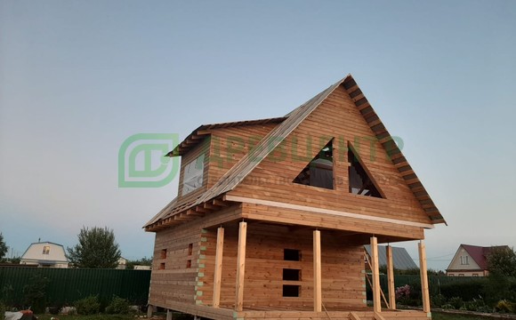 Строительство дома из бруса в Воскресенском районе с. Петровское