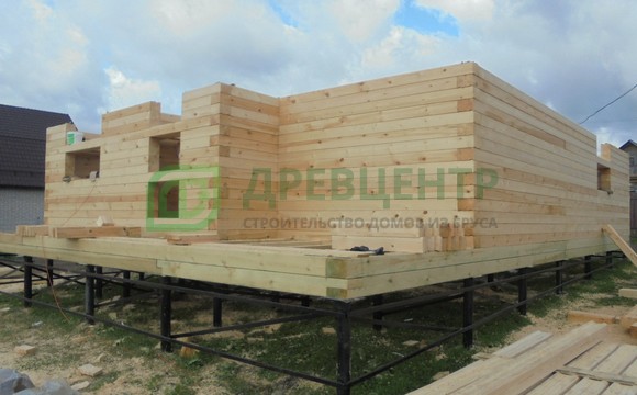 Строительство одноэтажного  дома 9х12 м. в Клинском районе д. Васильково