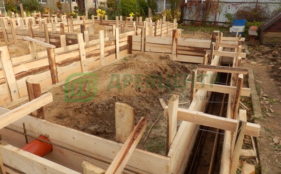 Строительство ленточного фундамента в д. Часцы Одинцовский район