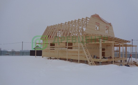 Строительство дома из бруса 9х12 в Сергиевом Посаде