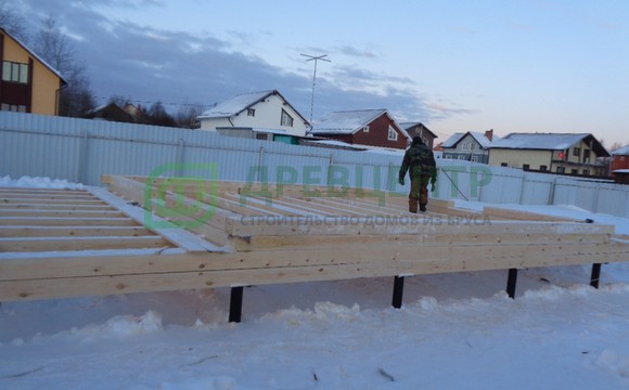 Строительство дома из бруса в Дмитровском районе д. Кунисниково