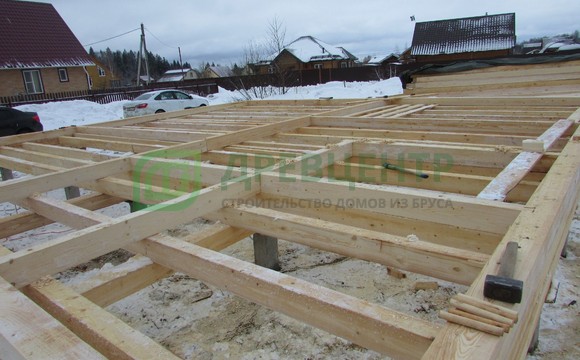 Строительство дома из  бруса  в Волоколамском районе