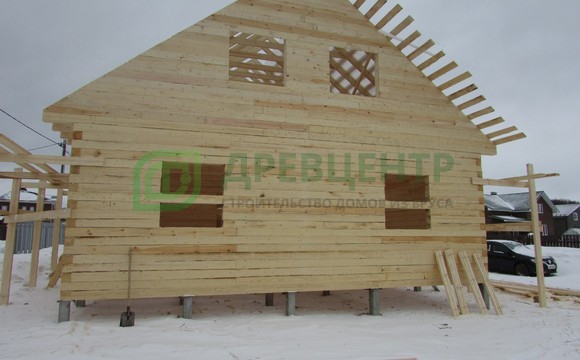 Строительство дома из  бруса  в Волоколамском районе