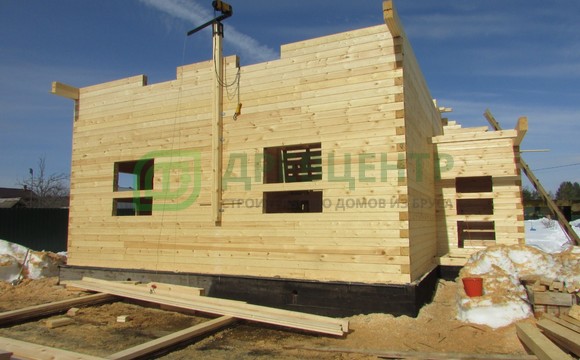 Строительство дома по проекту ДБ105 в Воскресенском районе