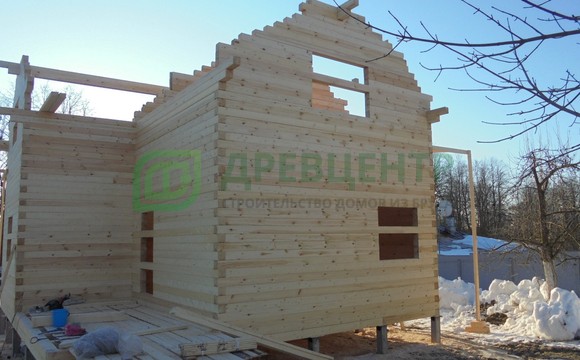 Строительство дома из бруса в П. Ивановское г. Москва