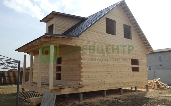 Строительство дома  в Чеховском районе СНТ 