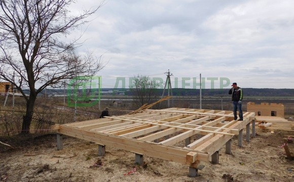 Строительство дома из бруса в Калужской области д. Воровая