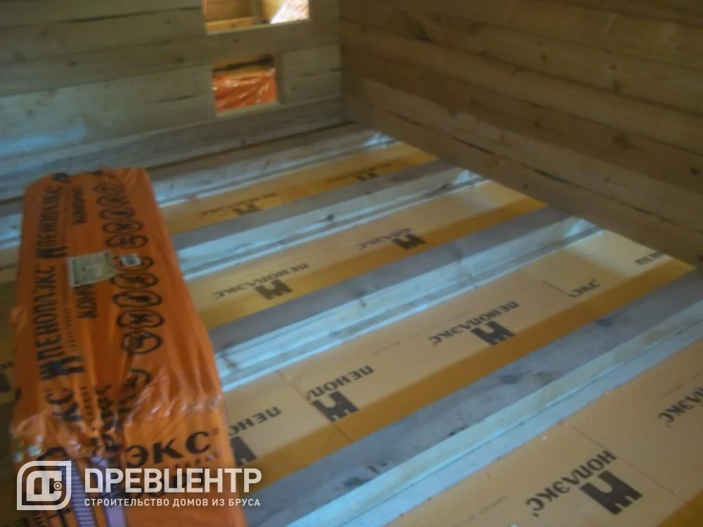 Отделка дома из бруса по проекту ДБ 37